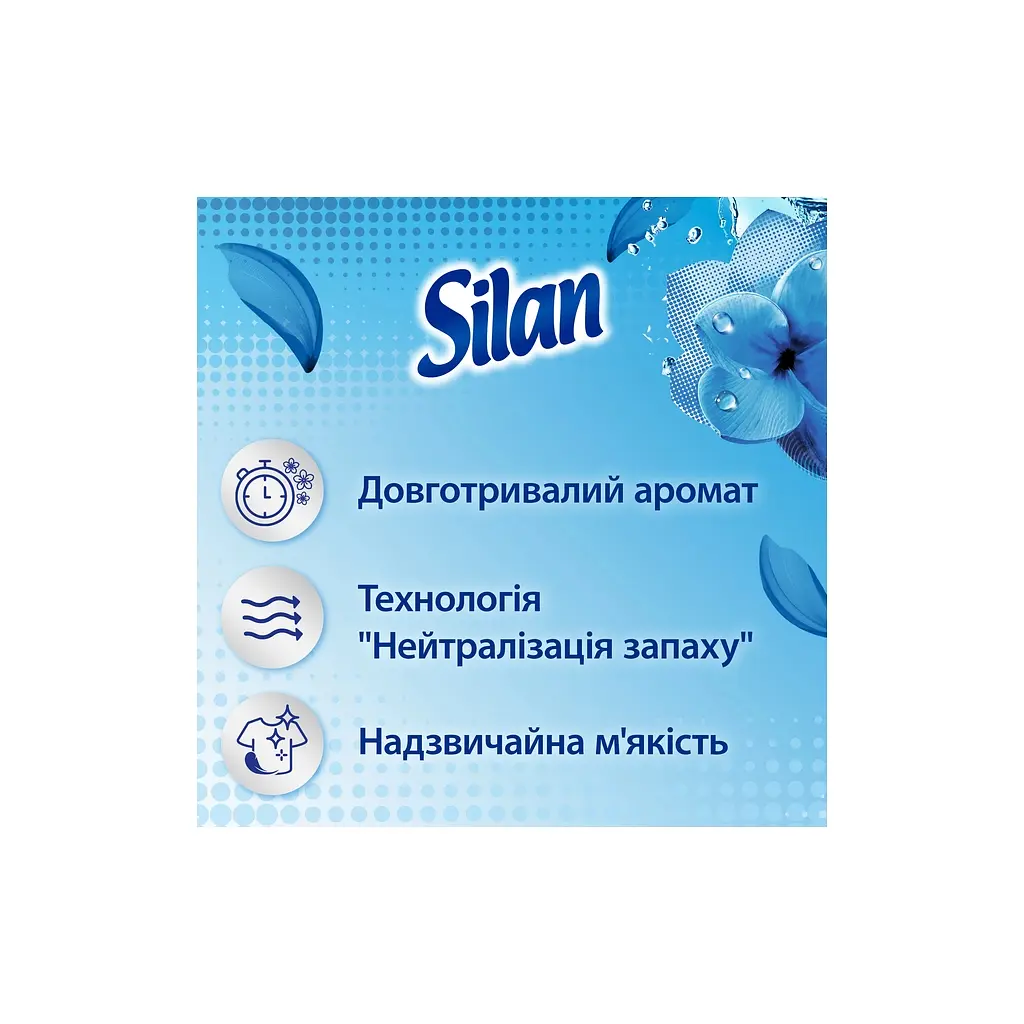 Кондиціонер для білизни Silan Fresh Control Cool Fresh 1100 мл (9000101585247) - фото 3