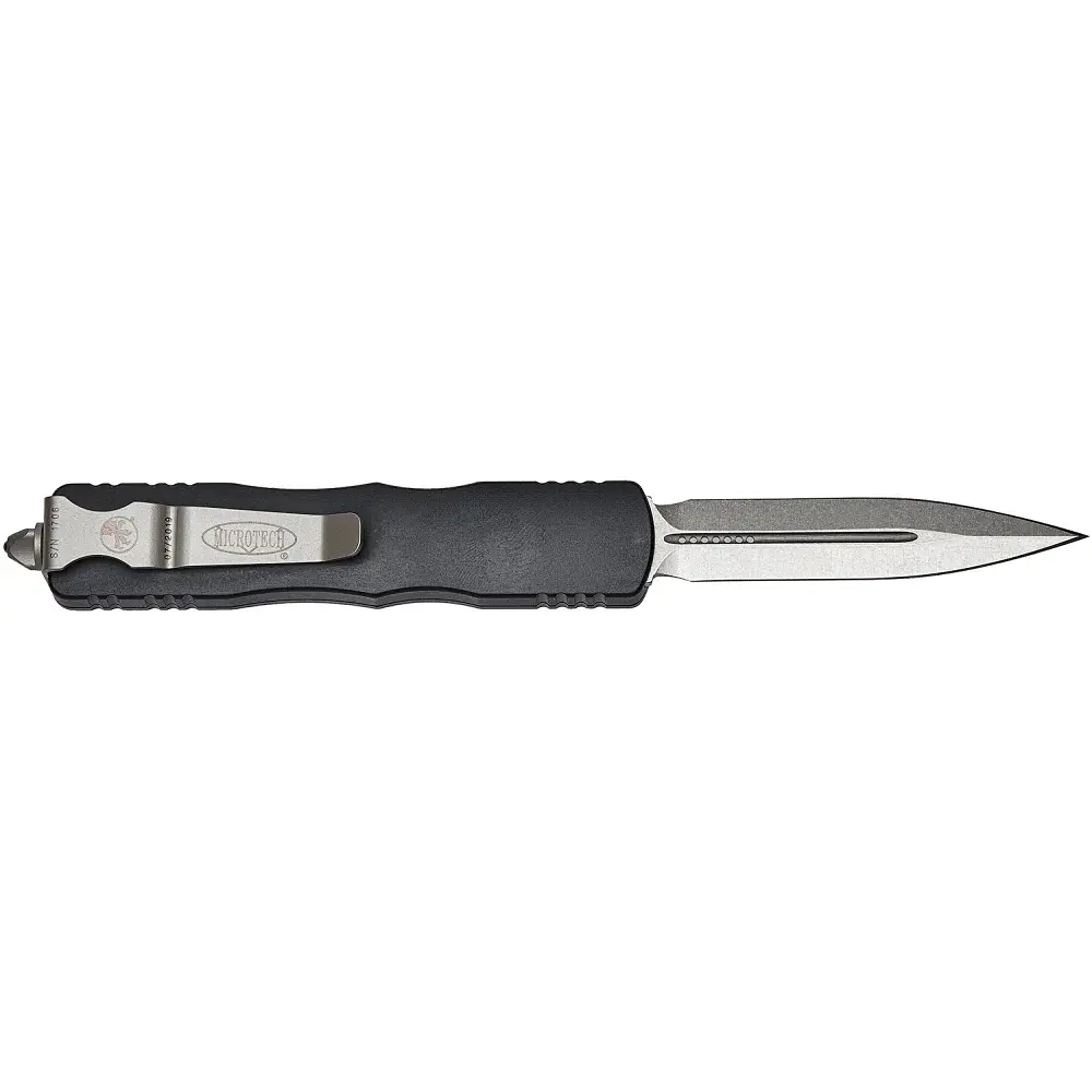 Ніж Microtech Dirac Double Edge Stonewash - фото 2