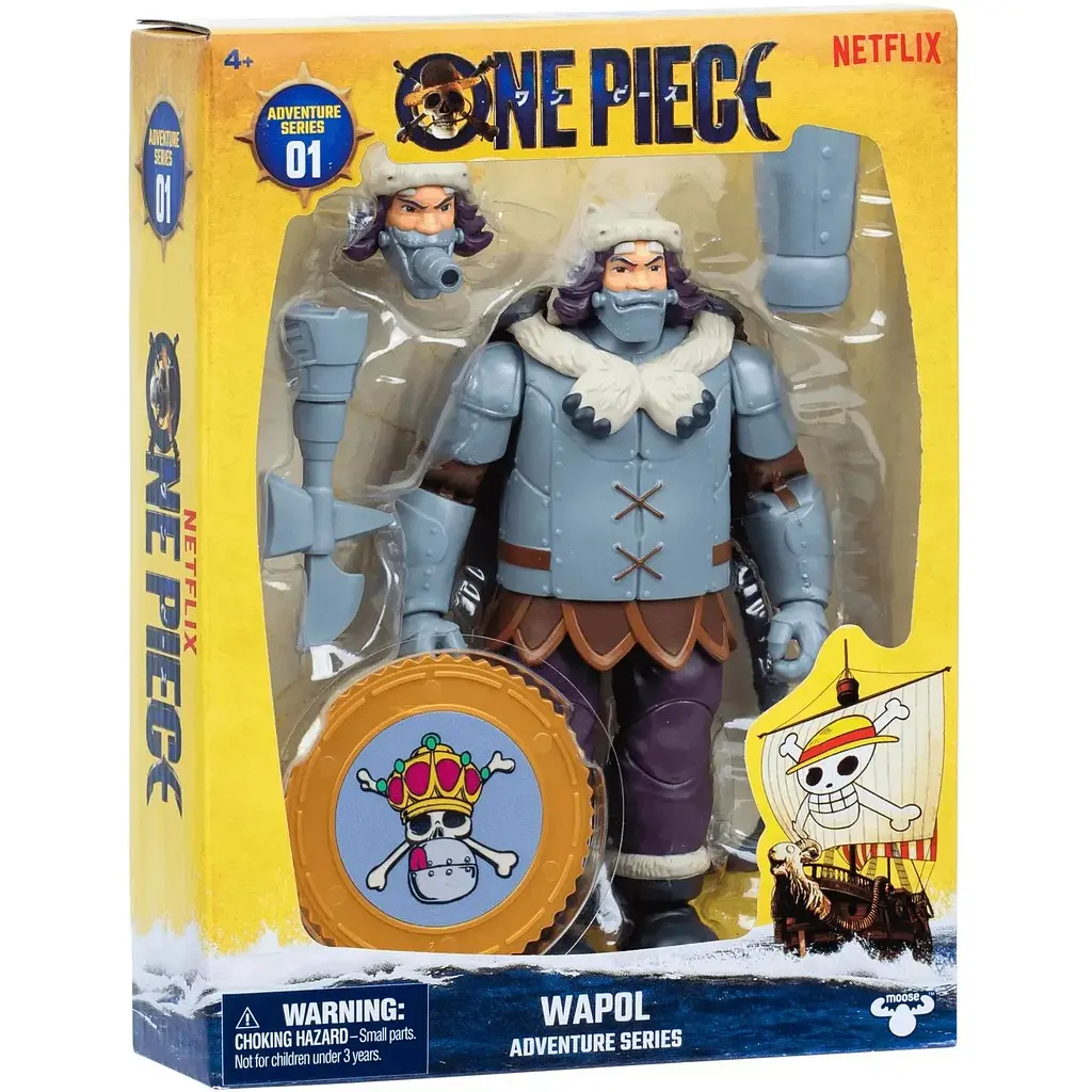 Колекційна фігурка Moose One Piece Wapol з артикуляцією (63316) - фото 5