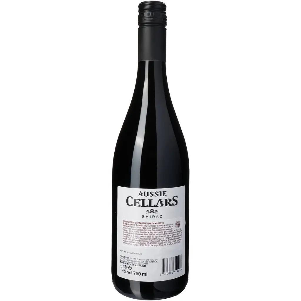 Вино Aussie Cellars Shiraz червоне сухе 0.75 л - фото 4