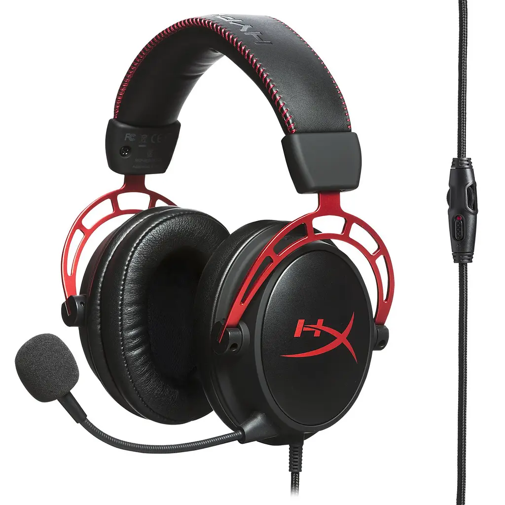 Игровая гарнитура Cloud Alpha WL/USB-A, черно-красная HyperX teh0013197 - фото 8