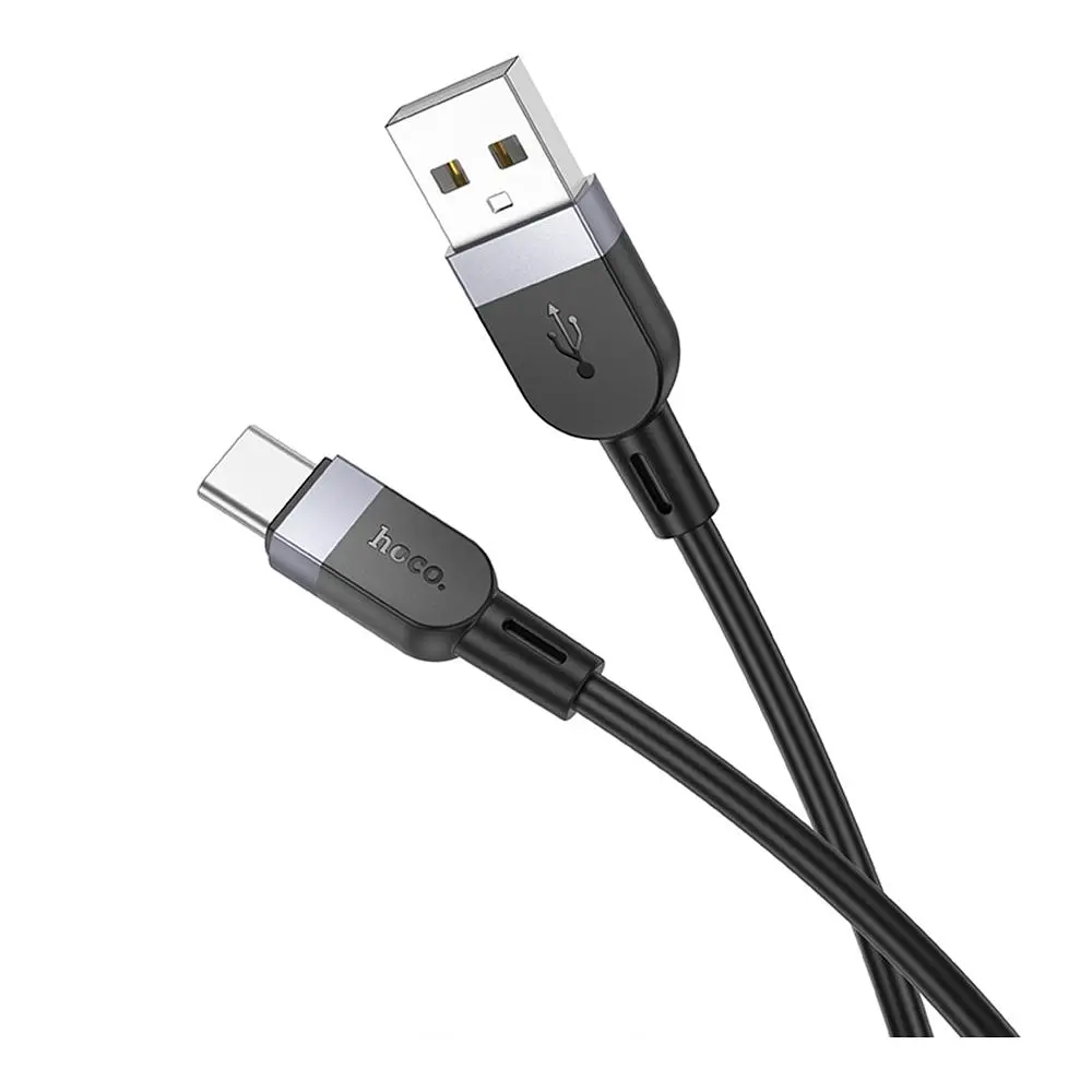 Кабель синхронізації Hoco X109 Silicone USB to Type-C 3A 3m Black (35933_3605842) - фото 4