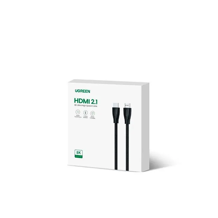 Кабель Ugreen HDMI to HDMI V2.1 Braided Cable 1.5m (80402) [99659] - фото 4