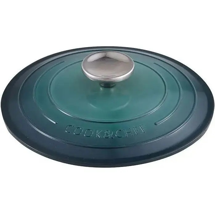 Каструля Bergner Excalibur з кришкою 28 см 5.8 л зелена (BG-36102-GR) - фото 5
