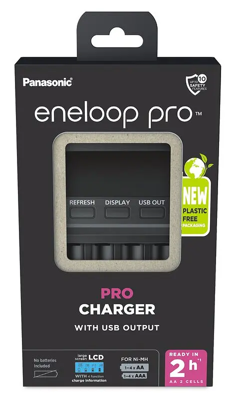 Зарядний пристрій Panasonic Eneloop ready AA/AAA (BQ-CC65) - фото 2