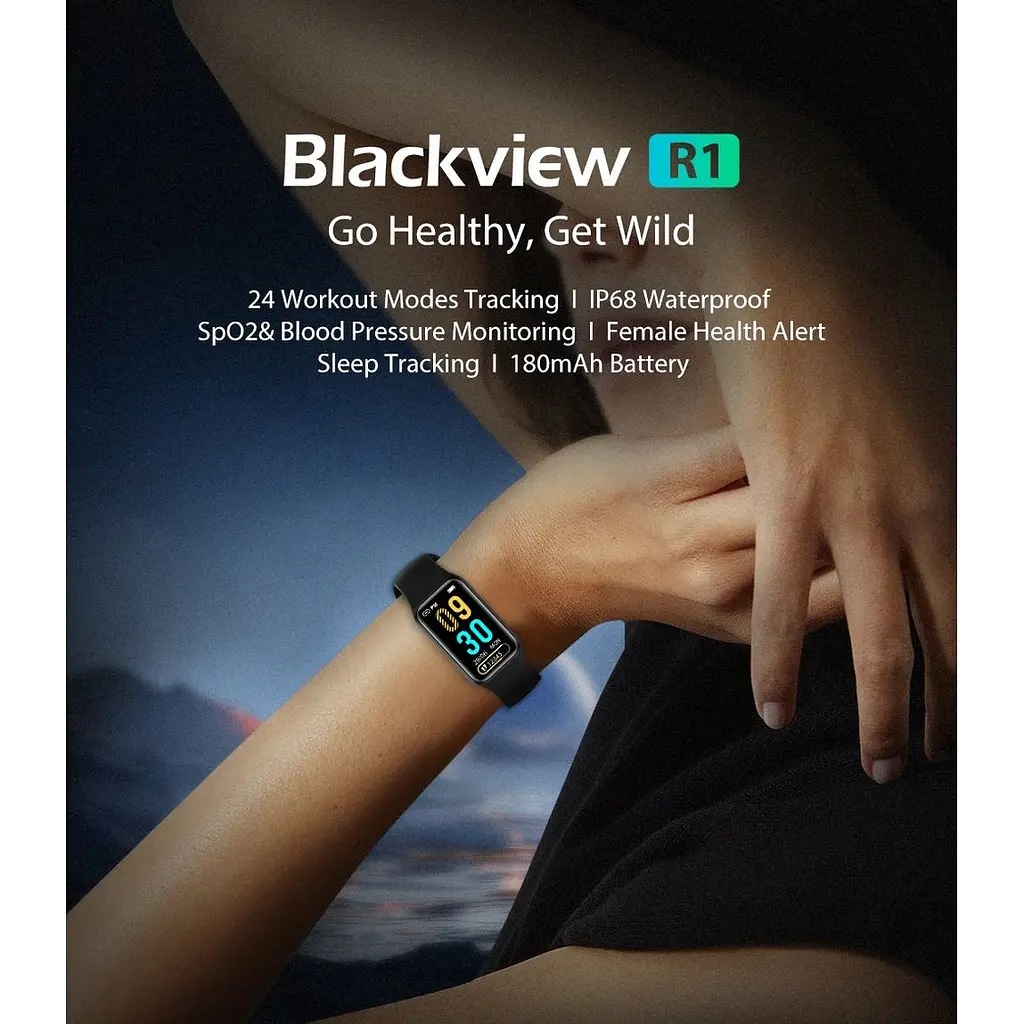 Смарт-часы Blackview R1 Green - фото 5