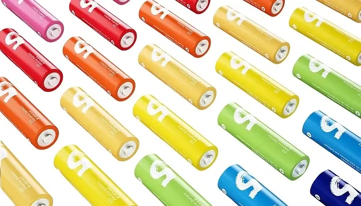 Батарейка ZMI Alkaline Battery ZI5 Rainbow AA 40 шт. - фото 2