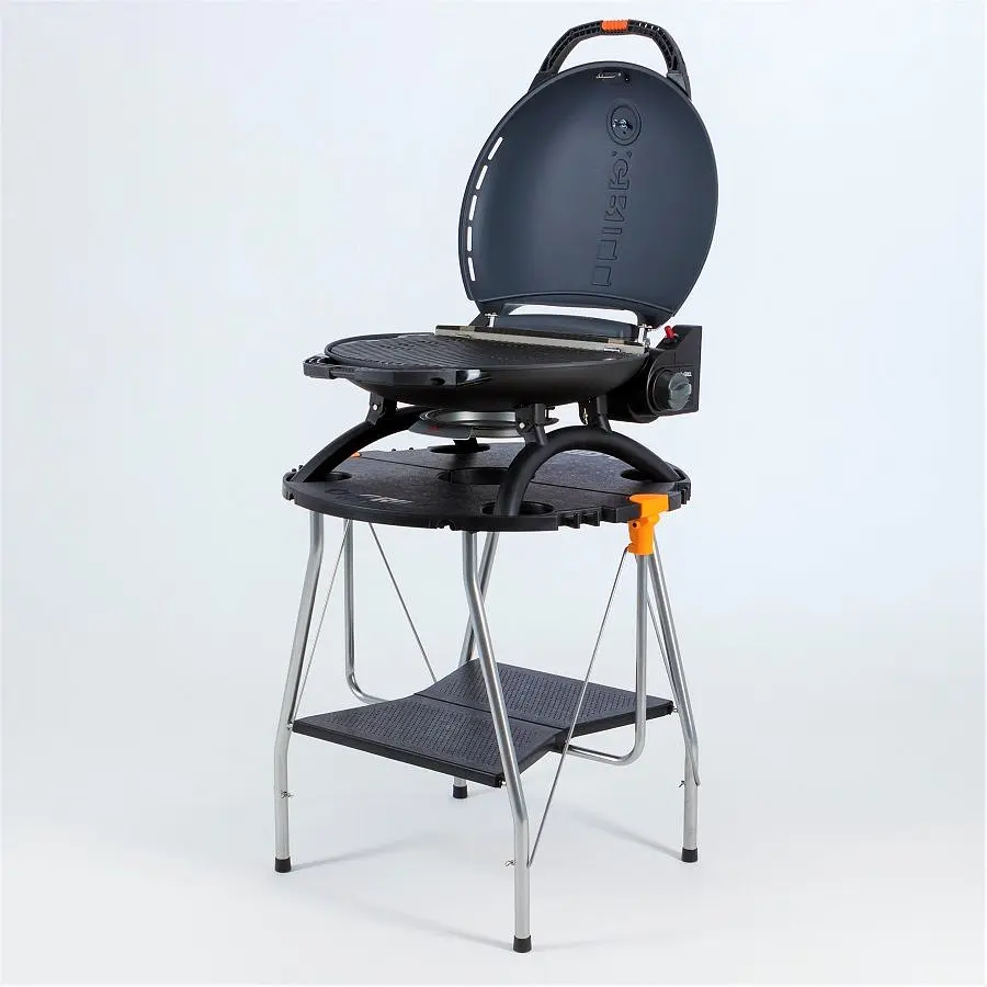 Портативний газовий гриль O-Grill 600T переносний, зелений + шланг у подарунок! - фото 8