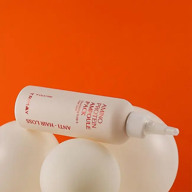 Протеиновая ампульная маска Trimay Anti-Hair Loss Amino Protein Ampoule Pack против выпадения волос 200 мл - фото 4