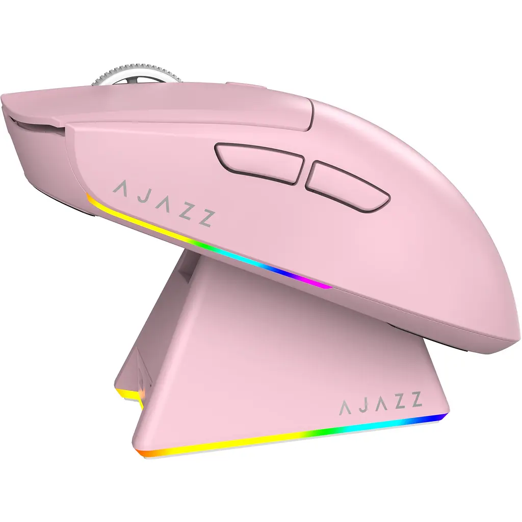 Миша Ajazz AJ139 V2 MC Wireless/Bluetooth/USB Pink Charging Dock (AJ139-V2-MC-Pink) - фото 5