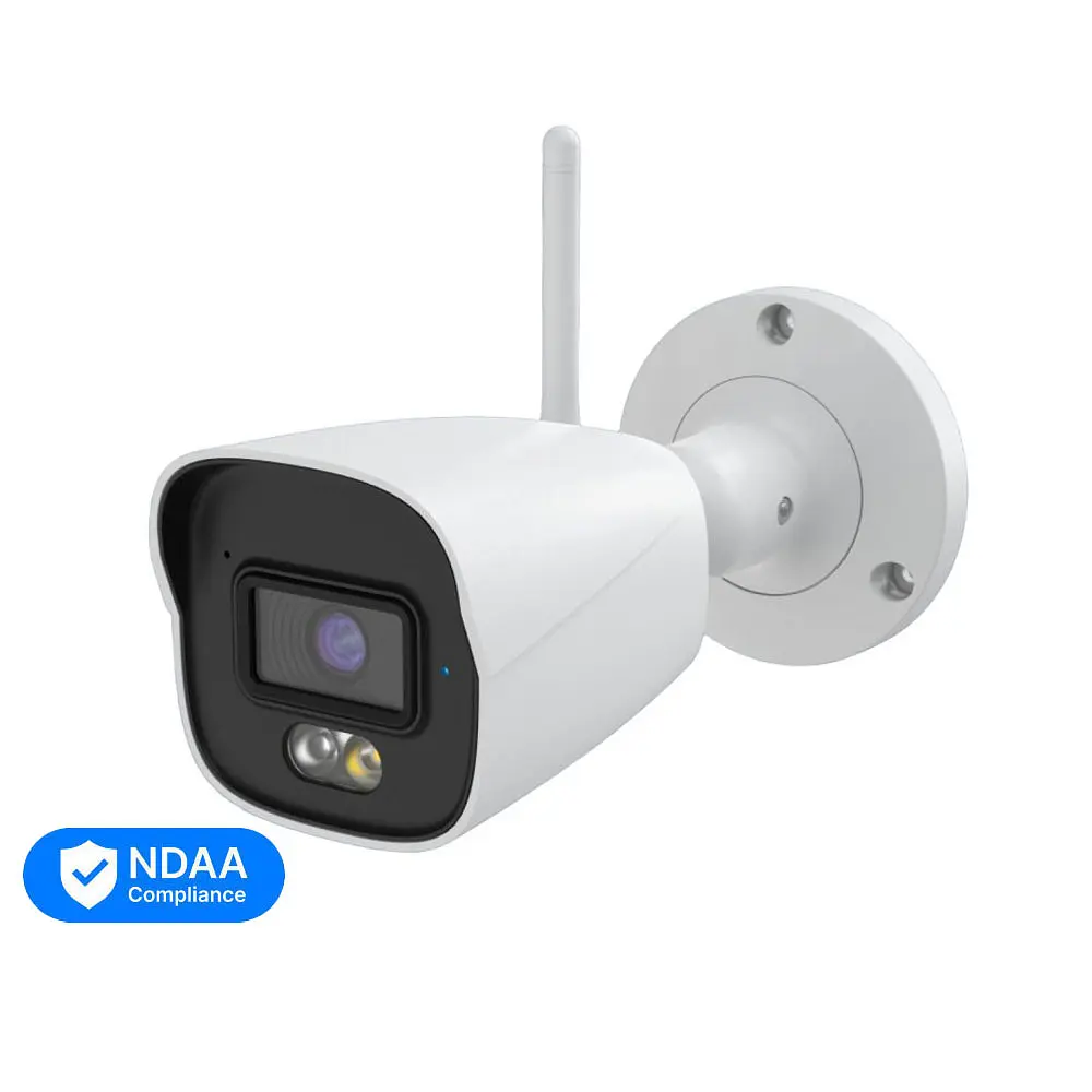 IP-відеокамера з WiFi 6 5Mp TVT TD-9451S4-C(D/WF/AW2) White f=2.8mm, ІЧ+LED-підсвічування, з мікрофоном (77-00472)