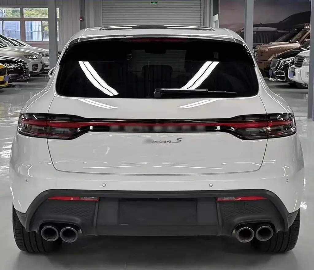 Емблема напис S для Porsche Electric хром 47х18 мм пластик (на скотчі) - фото 2