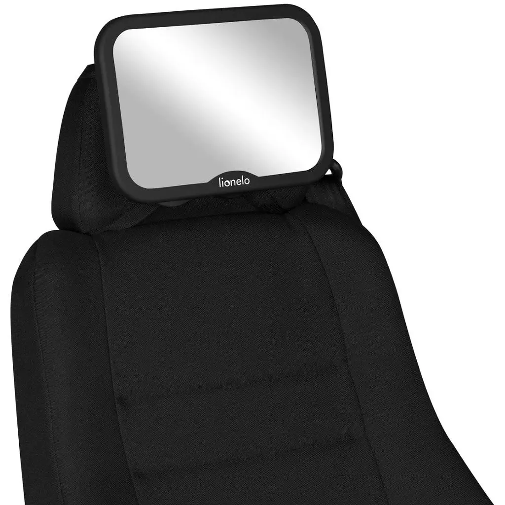 Зеркало для наблюдения за ребенком Lionelo Sett Black Carbon, черное (LO-SETT BLACK CARBON) - фото 3