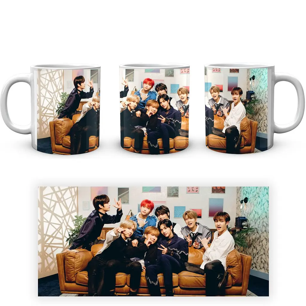 Кружка GeekLand Stray Kids SKZ 2.11 330 мл белая - фото 4