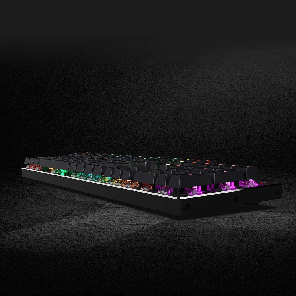 Механічна клавіатура Redragon K556 RGB 104 клавіші Red Switch Hot-Swap, англійська розкладка - фото 6