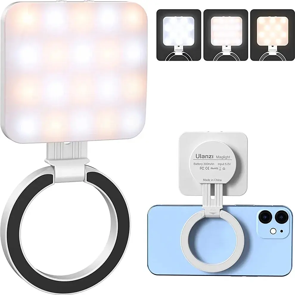 Накамерный свет Ulanzi LT010 Ring Light with MagSafe White [80704] - фото 8