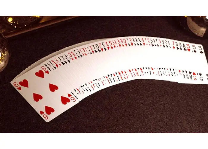 Карты игральные United States Playing Card Company Bicycle 4 index (+4 routines) (red blue) (ВР_КГБ4) - фото 3