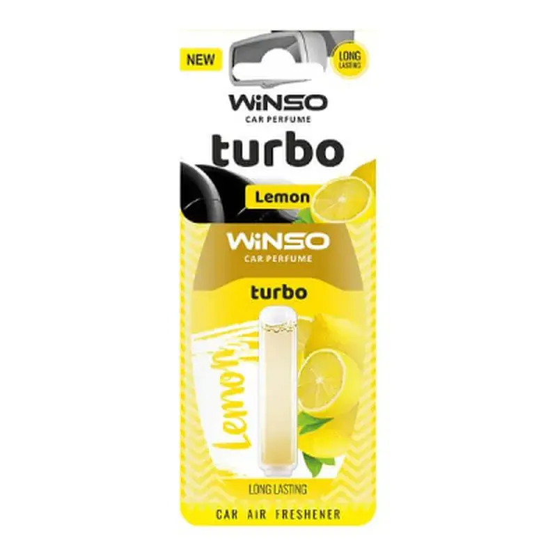 Ароматизатор для автомобіля Winso Turbo Lemon (532710)