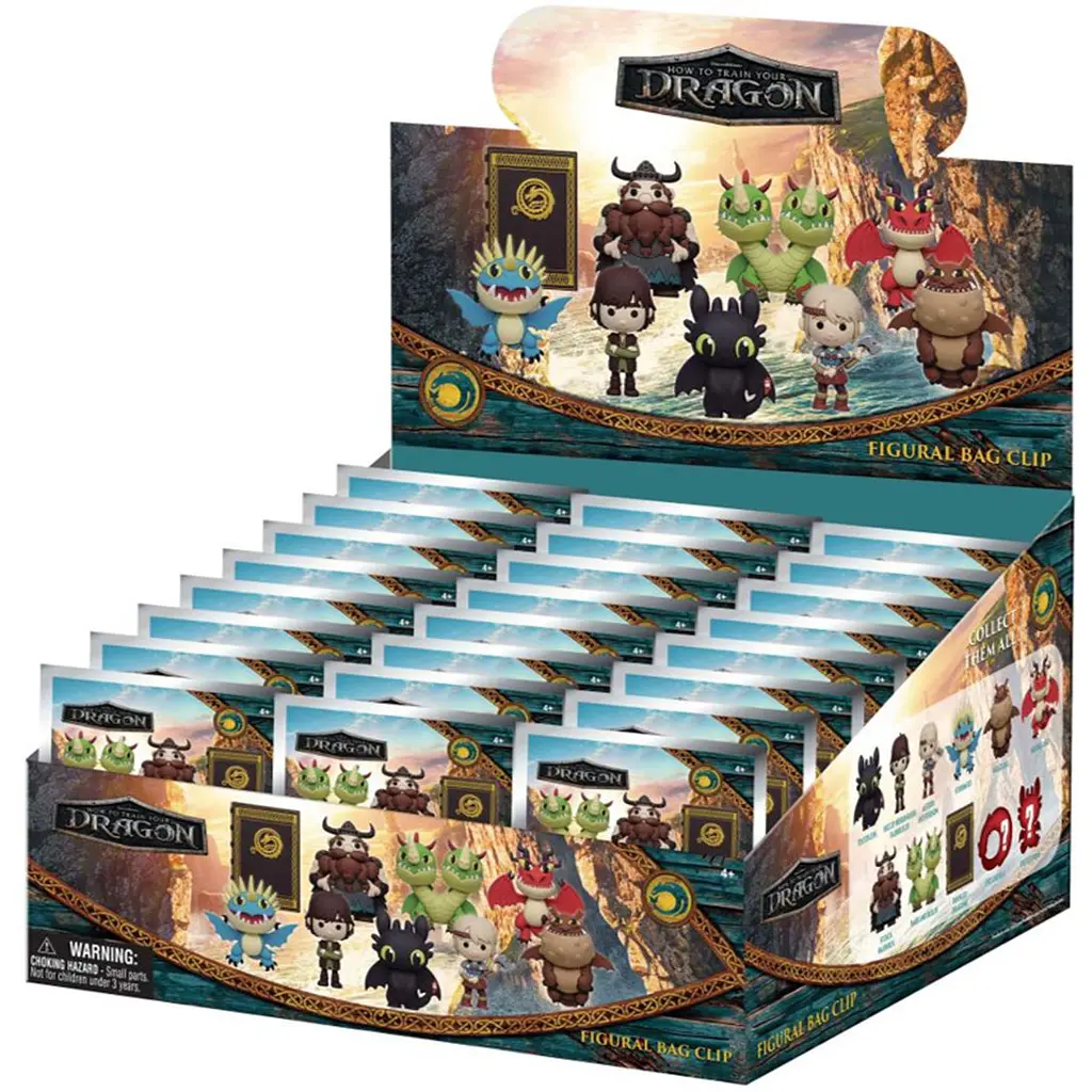 Игровая фигурка на клипсе Monogram Как приручить дракона в ассортименте (76020) - фото 3