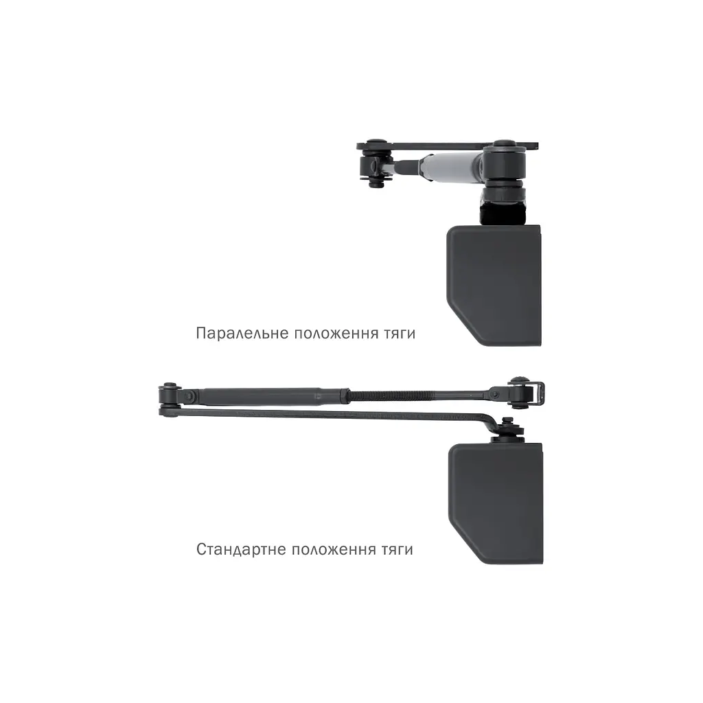 Доводчик двері Ryobi D-2055V BLACK - фото 8