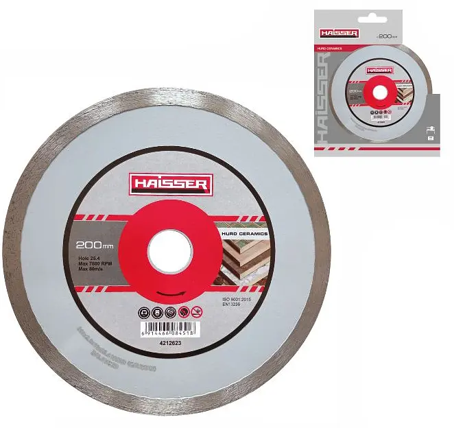 Диск алмазний Hurd ceramics 250х2.2х10х25.4 Haisser