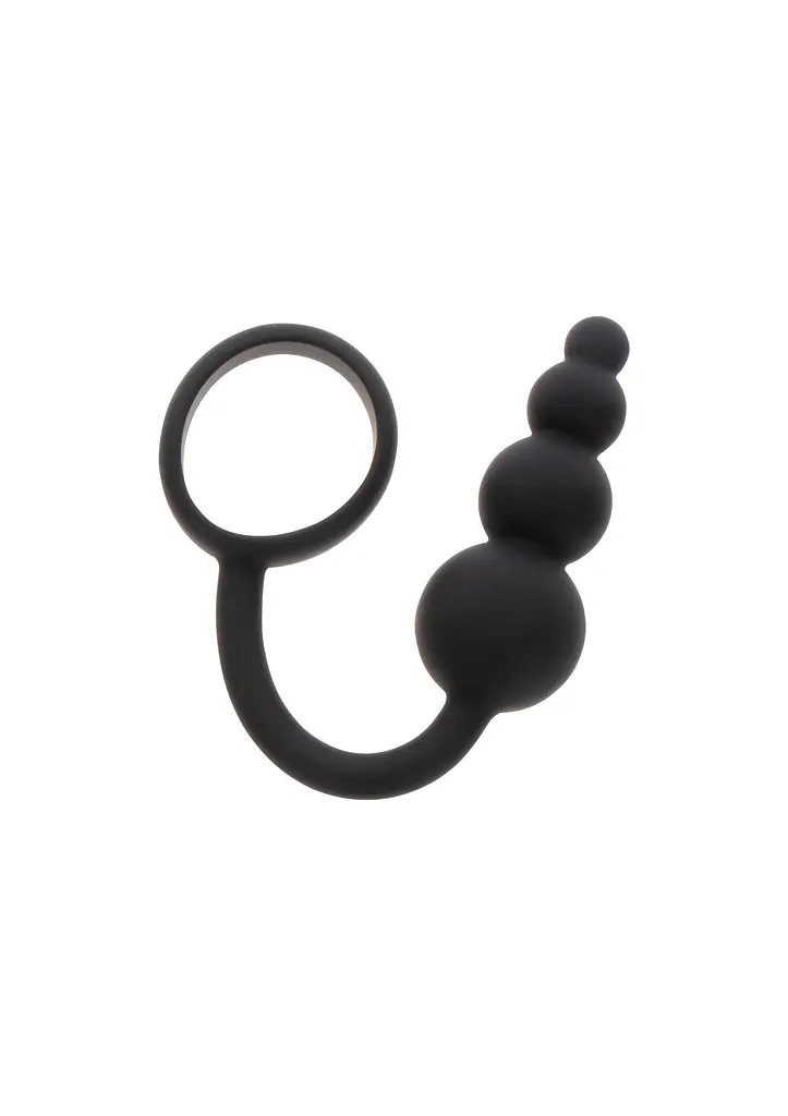 Анальна пробка ToyJoy Manpower Anal Plug Cock Ring - фото 5