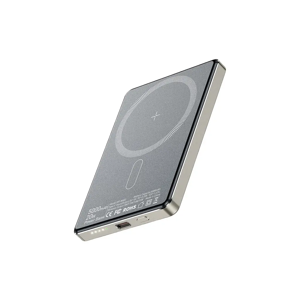 Батарея універсальна Essager 5000mAh Cross-border magnetic 20W PD QC/3.0 (EDY5K-YJ0A-Z) - фото 6