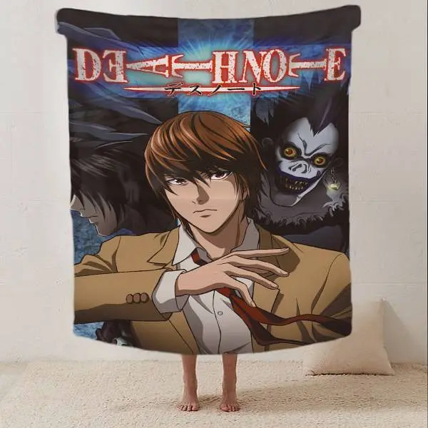 Плед 3D DEATH NOTE Зошит смерті 12304 135х160 см - фото 2