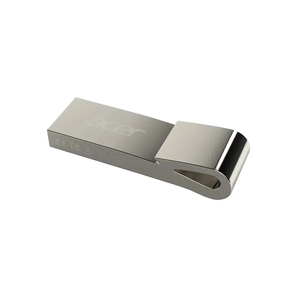 USB флеш накопичувач Acer 128GB UF200 Silver USB 2.0 (BL.9BWWA.505) - фото 3