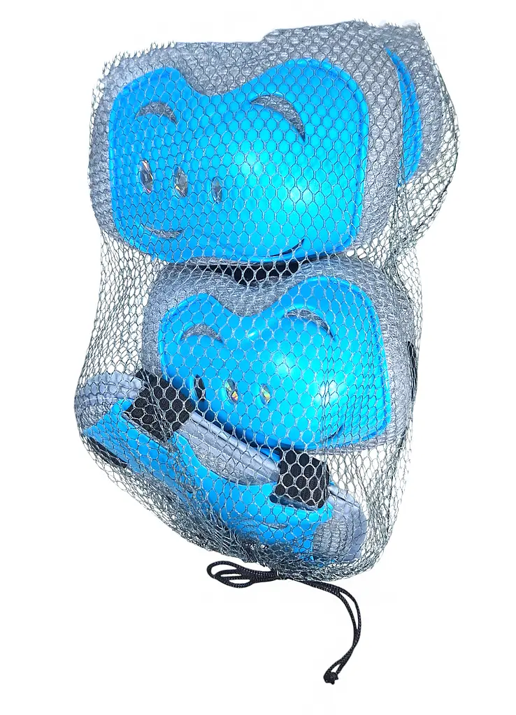 Комплект дитячого захисту А10 XS (3-5 р) блакитний з сірим (G0002255) - фото 3