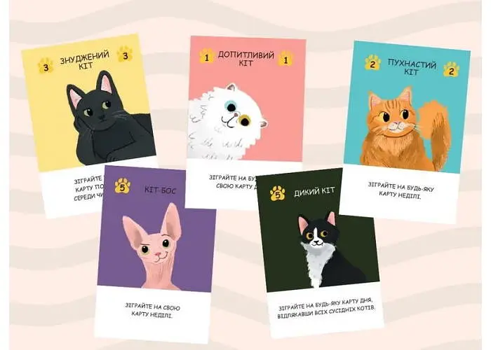 Настольная игра Ігромаг Нявчики (Cat Days) (укр.) - фото 5