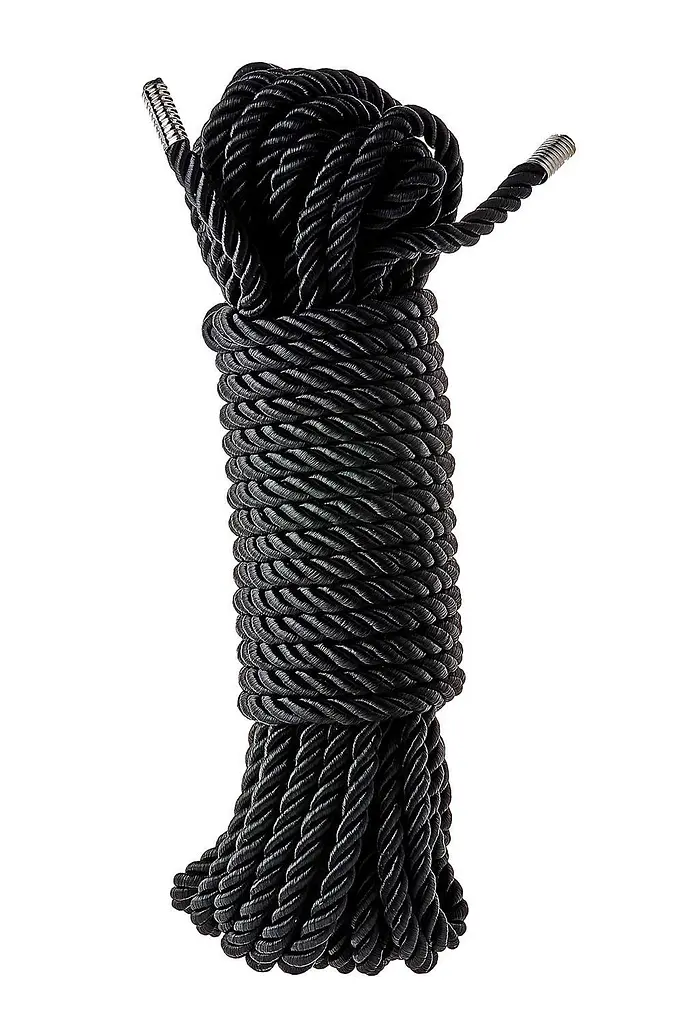 Верёвка Dreamtoys Blaze Deluxe Bondage Rope 10 м черный - фото 2