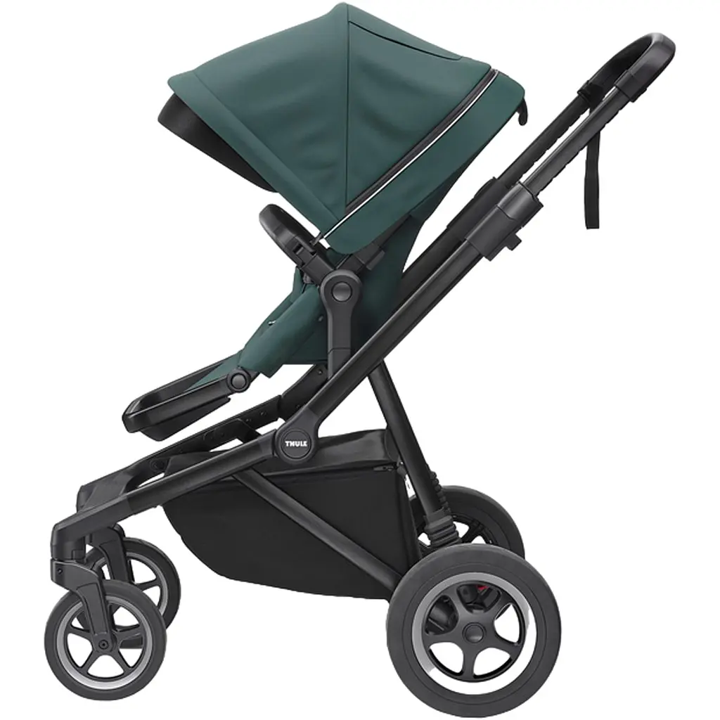 Детская коляска Thule Sleek Mallard Green on Black [11000027] [107655] - фото 2