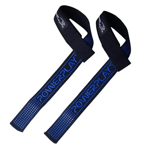Лямки для тяги PowerPlay 7064 Чорно-Сині (PP_7064_Black/Blue) - фото 4