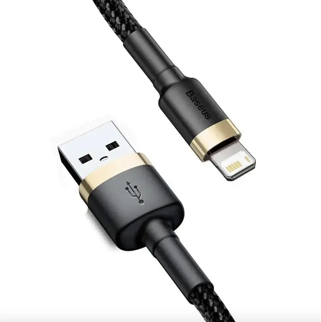Кабель Baseus Cafule lightning зі швидким заряджанням 2 A 2 м - фото 3