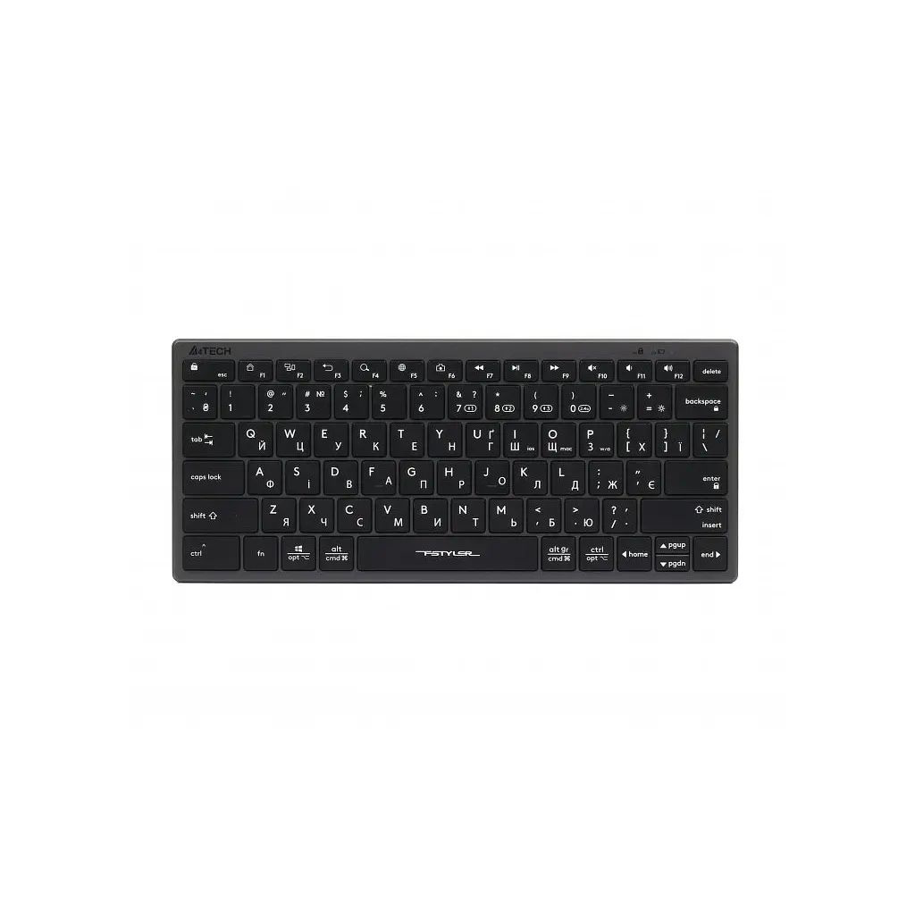 Клавіатура A4Tech FBX51C Wireless/Bluetooth Grey (4711421969765)