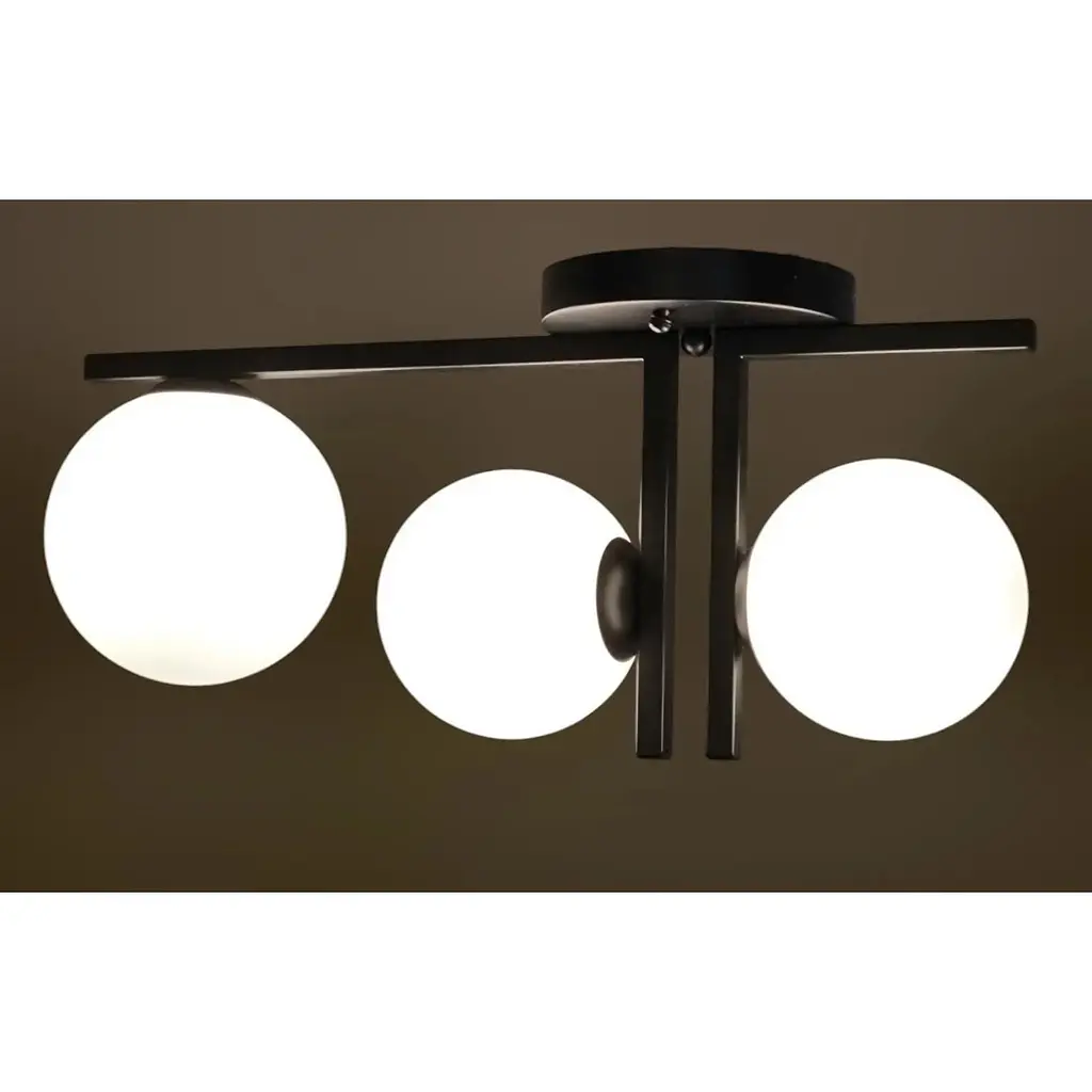 Люстра Brille молекула BR-01 699C/3 G9 BK+WT - фото 2