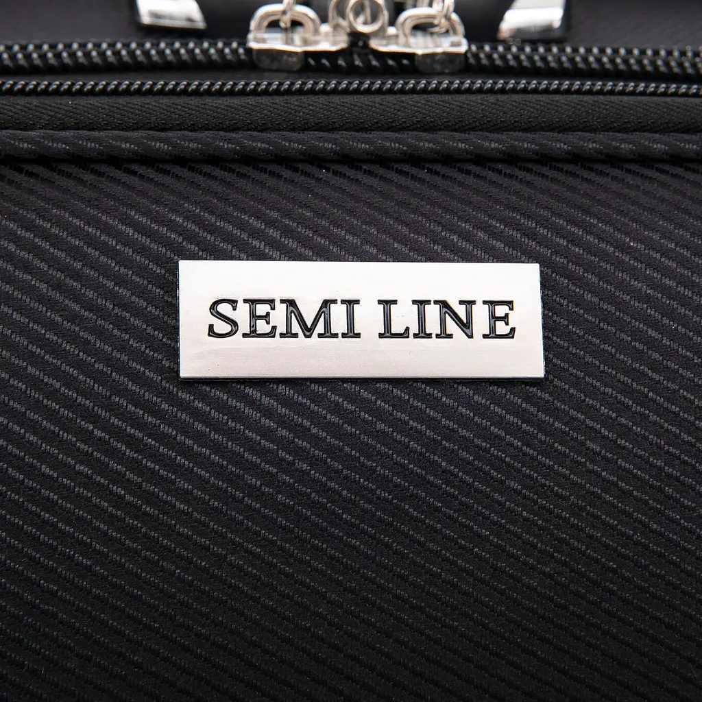 Валіза Semi Line 28 дюймів T5961-3, 99+10 л, з розширювачем, чорний - фото 8