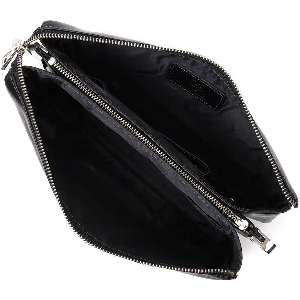 Кожаная женская сумка Grande Pelle 26х15.5х3 см sum0023600 - фото 5