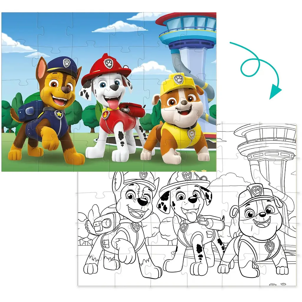 Пазл DoDo 2 в 1 Paw Patrol, 30 элементов (200160) - фото 2