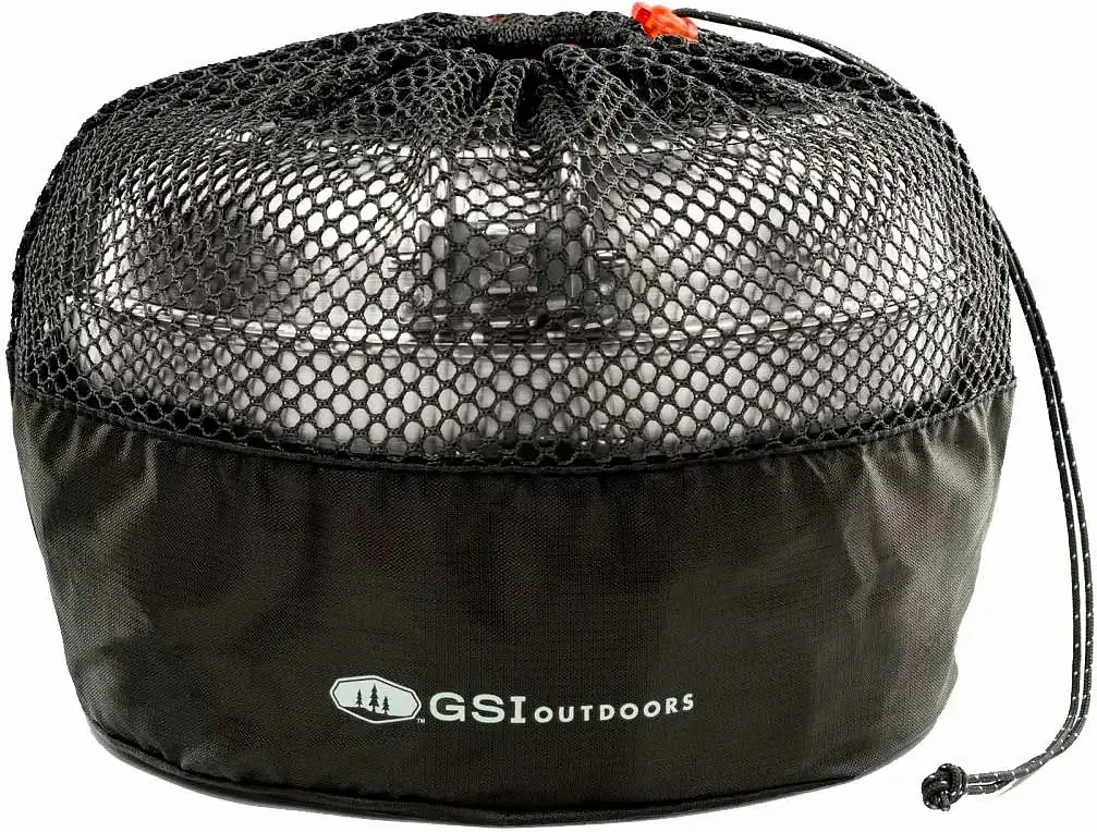 Набір посуду GSI Outdoors Glacier Stainless Base Camper Large (1099-68184) - фото 2