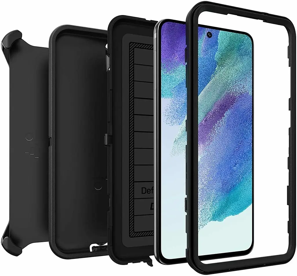 Чохол протиударний із кліпсою-підставкою OtterBox Defender Series Pro для Samsung Galaxy S21 Plus (6.7") Black - фото 8