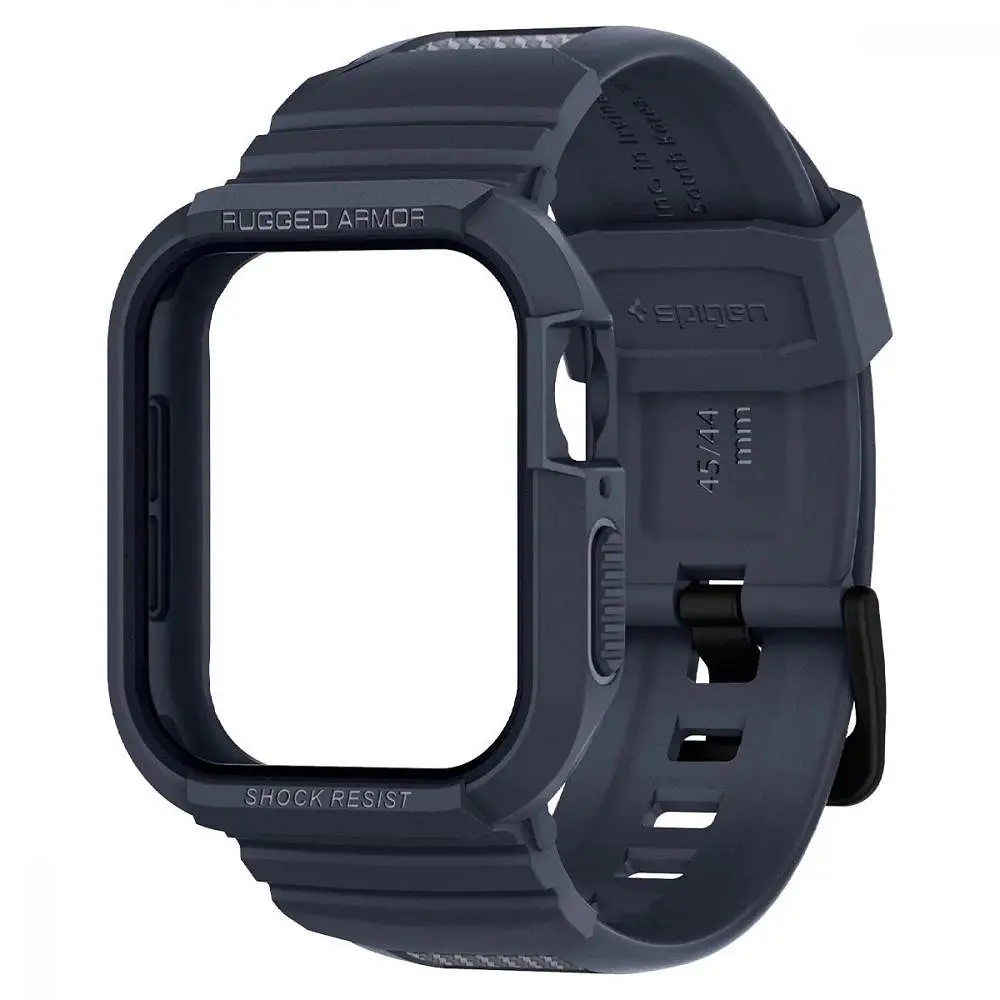 Ремінець Spigen для Apple Watch SE/6/5/4, 44 мм Rugged Armor Pro 2 в 1, Charcoal Gray (ACS00819) - фото 7