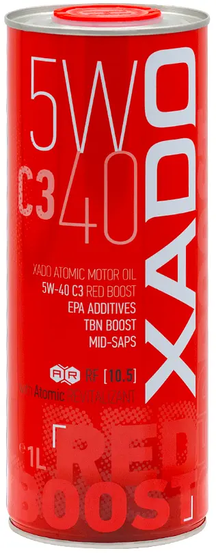 ХАДО 5W-40 C3 SN/CF RED Boost 1 л (ХА 25122_1)