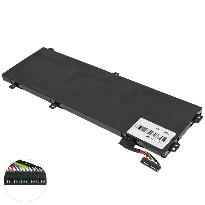 Акумулятор Dell RRCGW (XPS 15 9550 (ВЕРСІЯ 3), Precision 5510) 11.4V 4865 mAh 56Wh Black - фото 2