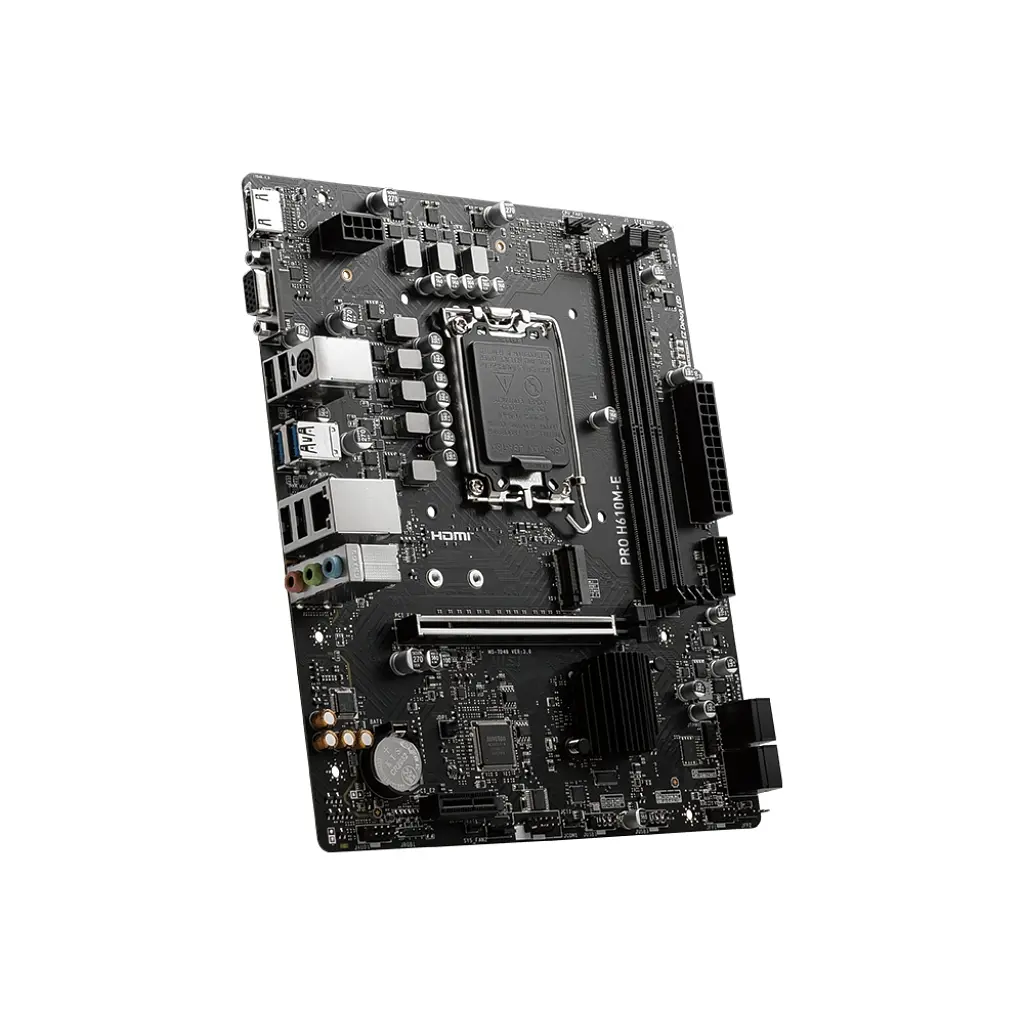 Материнська плата MSI PRO H610M-E - фото 4