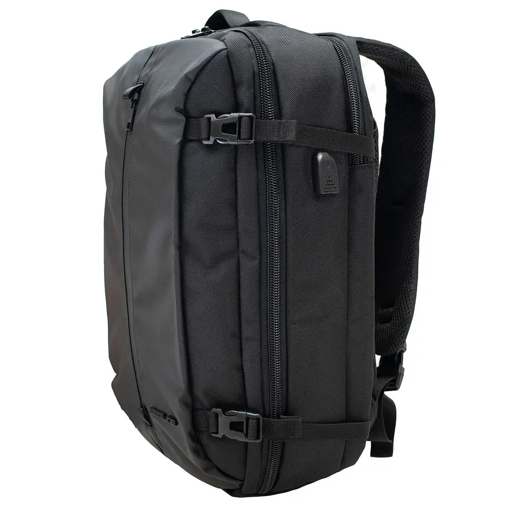 Сумка-рюкзак Semi Line USB 20 Black (P8250-0) - фото 4