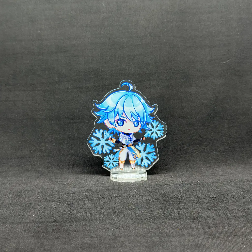 Акрилова колекційна фігурка Геншин Імпакт - Genshin Impact Chibi Чун Юнь (Chongyun) 10 см