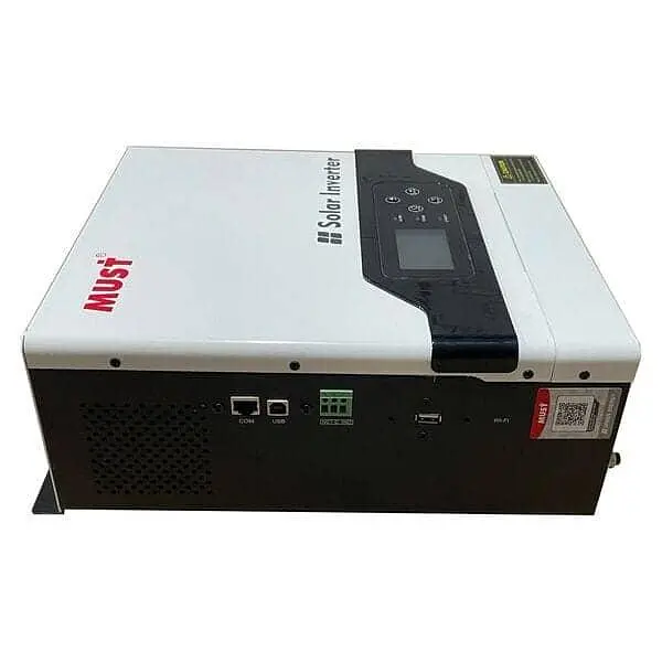 Інвертор Must PV18-1012VPM, 1000W, 12V, гибридний инвертор, ток заряда 0-70A, 160-275V, MPPT (60А, 105 Vd 1000 Вт (PV18-1012VPM) - фото 3
