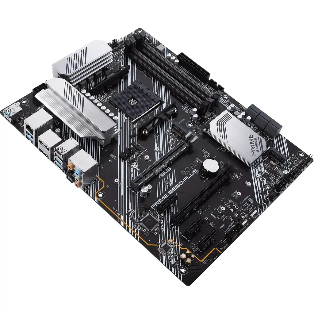 Материнская плата Asus Prime B550-PLUS sAM4 B550 4xDDR4 M.2 HDMI DP ATX - фото 4